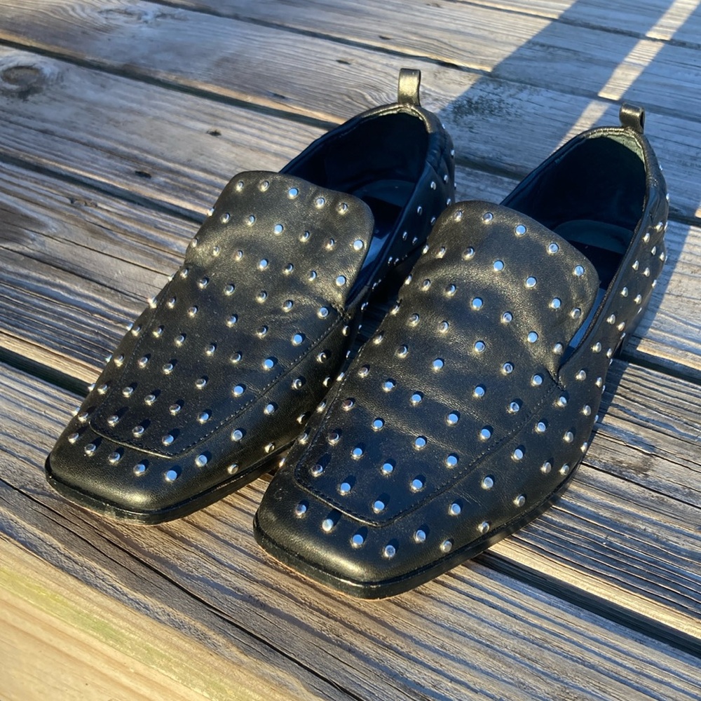 Dolce Vita Studded Black women’s Loafers